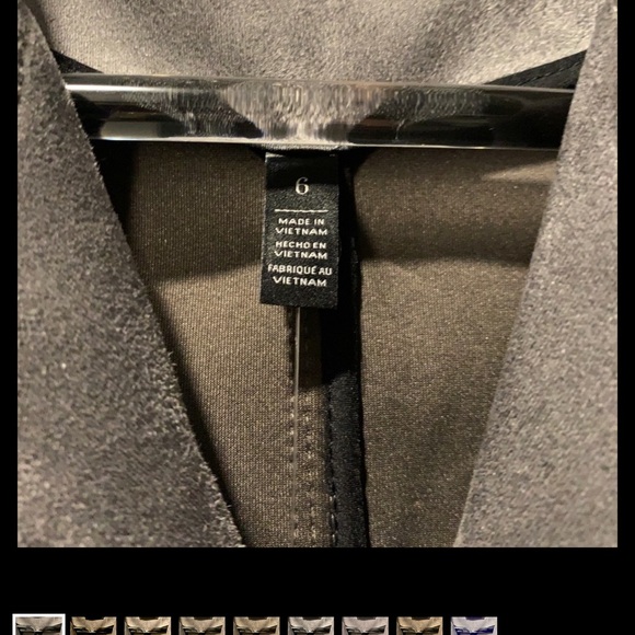 WHITE HOUSE BLACK MARKET Ultra Suede Jacket / Blazer NWT - Picture 7 of 8